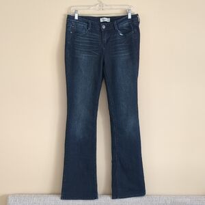 True Freedom Size 11 Heart Me Blue Denim Jeans Flap Pockets